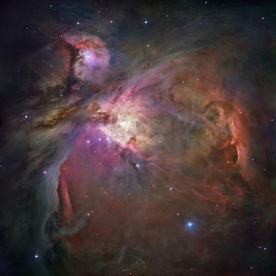 ガス星雲：オリオン座大星雲