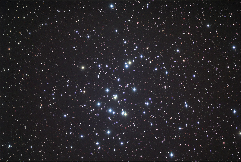 散開星団：プレセペ星団(M44)